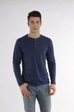 Футболка с длинным рукавом 1149-013 индиго