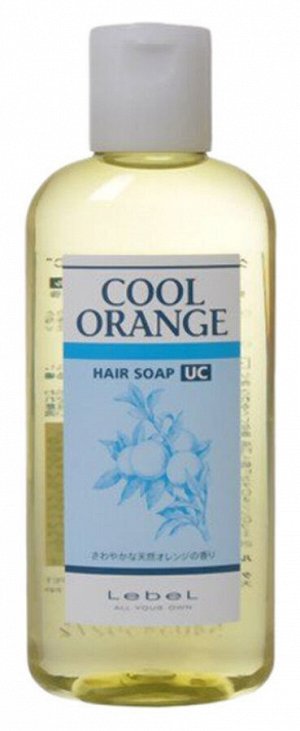 LebeL Cool Orange Hair Soap UC — ультраосвежающий шампунь для жирной кожи головы