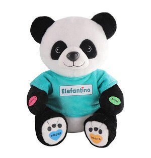 Игрушка мягкая &quot;Панда&quot; Elefantino, 14 сказок