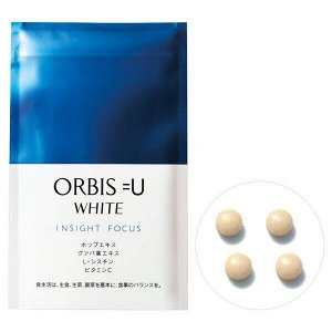 Orbis U White Insight Focus — витаминный комплекс с антиоксидантами для чистой и сияющей кожи