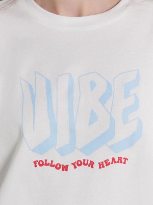 Комплект домашний женский с задписью "follow your heart"
