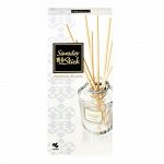 Ароматический диффузор для дома Kobayashi GRAN PARFUM BLANC «Parfum Blanc» рифлёный флакон + наполнитель + палочки 70мл