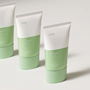 Лёгкий минеральный солнцезащитный крем, Anua Airy Sun Сream SPF50+ PA++++