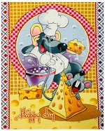 Мышка повар с мышонком