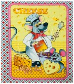 Счастливый повар с ложкой