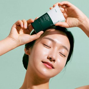 Успокаивающий солнцезащитный крем с хауттюйнией, Anua Heartleaf Silky Moisture Sun Cream SPF50+PA++++