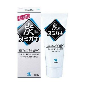 Зубная паста Sumigaki от неприятного запаха с микрогранулами угля (вкус мяты и фруктов) 100г