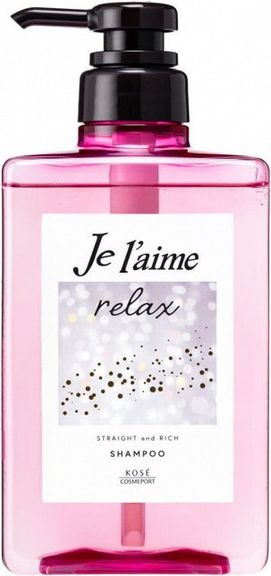 Kose Je l’aime Relax Shampoo — натуральный шампунь для гладкости и блеска волос