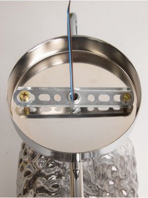 Бра BayerLux «Нью-Йорк», 1x15 Вт, Е27, хром, 24x14x30x100 см