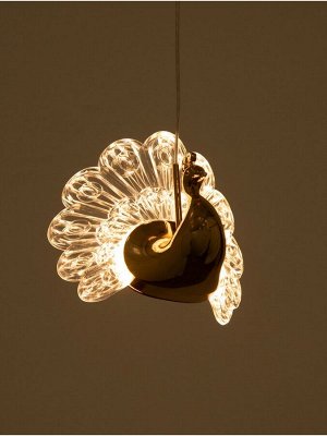 Светильник BayerLux «Лебедь», LED, 5 Вт, 3000К, золото, 16.5x12x15-165 см