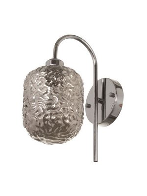 Бра BayerLux «Нью-Йорк», 1x15 Вт, Е27, хром, 24x14x30x100 см