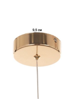 Светильник BayerLux «Лебедь», LED, 5 Вт, 3000К, золото, 16.5x12x15-165 см