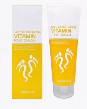 Lebelage Крем для ног с витаминами Daily Moisturizing Vitamin Foot Cream