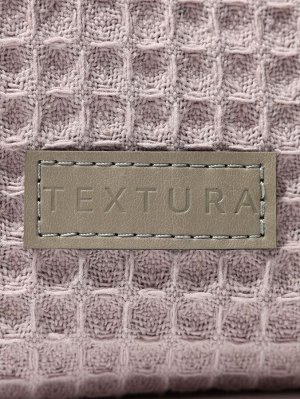 Косметичка женская на молнии TEXTURA, объёмная, большая, мягкая, розовая
