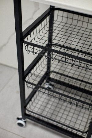 Полка журнальная с корзиной