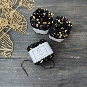 Пайетки на хлопке 50 гр/120 м  La Filati