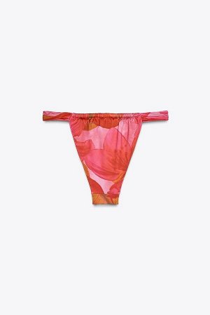 купальник ЦВЕТ как на первом фото Плавки бикини с принтом в виде занавесок (BEDRUCKTE BIKINIHOSE IM VORHANG-STIL) Плавки бикини-шторки со средней посадкой на резинке. внутренняя подкладка. СОСТАВ МАТЕ