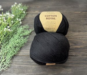 Пряжа Хлопок 100 гр/210 м Cotton Royal Fibra Natura