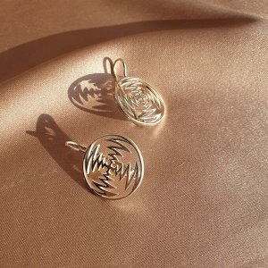 Серебряные серьги
