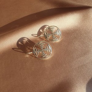 Серебряные серьги