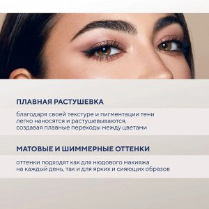 FFLEUR Тени Е-165 Love Forever №4 набор 6-цветов