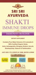 SHAKTI DROPS-КАПЛИ ШАКТИ-&quot;SRI SRI AYURVEDA&quot;