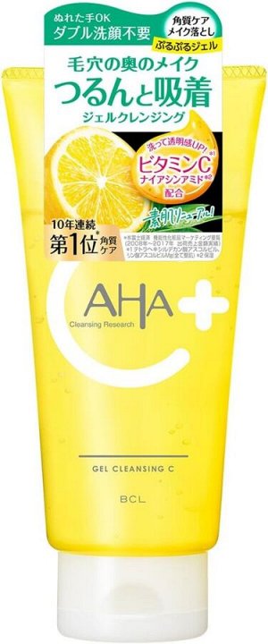 Очищающий пилинг-гель 3-в-1 с витамином С и ниацинамидом BCL AHA CLEANSING RESEARCH Gel Cleansing C
