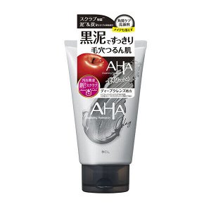 Пенка-скраб для очищения кожи 3-в-1 BCL AHA CLEANSING RESEARCH BLACK