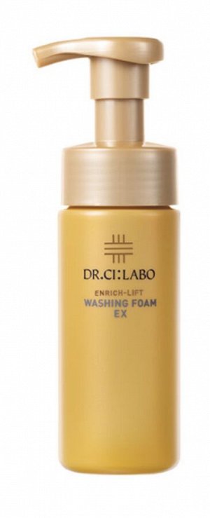 Обогащенная пенка для умывания с антивозрастным действием Dr.Ci:Labo Enrich Lift Washing Foam EX