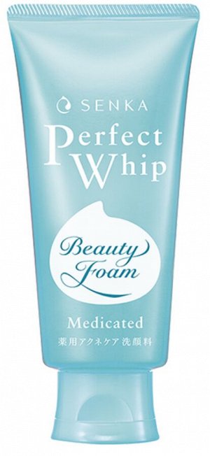 Очищающая пенка против акне и огрубения кожи Shiseido Hada-Senka Perfect Whip Acne Care