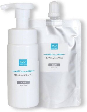 Очищающая балансирующая пенка с CICA для чувствительной кожи Meishoku Repair & Balance Facial Wash