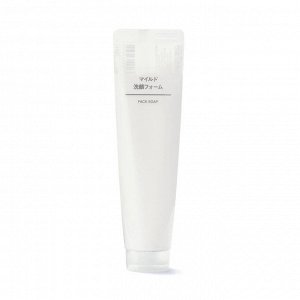 Очищающая пенка для лица MUJI Face Soap