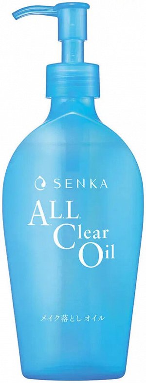Гидрофильное масло для умывания с увлажняющим эффектом Shiseido Senka All Clear Oil