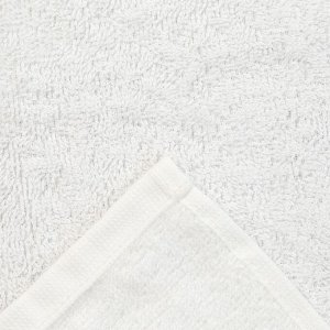 Полотенце махровое Plait 70х130 см, цвет белый