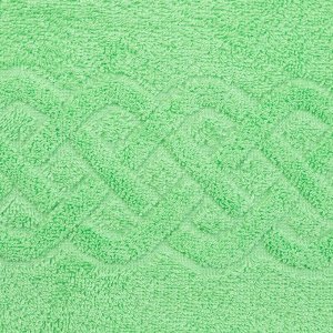 Полотенце махровое Plait 70х130 см, цвет зелёный