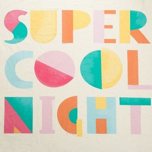 Постельное бельё евро Super cool night 200*217 см, 240*220 см, 50*70+3 см - 2 шт