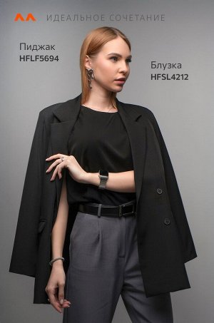 Женская базовая блузка под пиджак