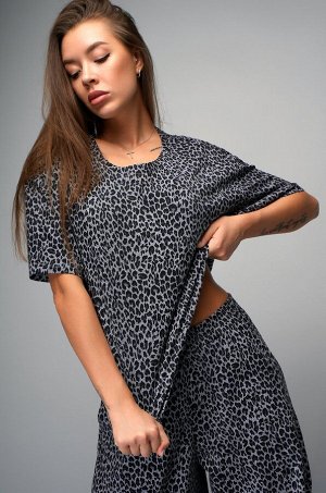Женский костюм с широкими брюками Happyfox