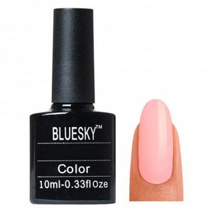 Bluesky Гель-лак для ногтей / Classic 137 SU, светлый розово-персиковый, 10 мл