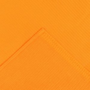 Накидка женская для сауны, 75x150 см, хлопок 100%, апельсиновая