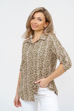 Рубашка Варианты расцветки: хаки
Ткань: кулирка, Состав: 100% хлопок
Женская стильная туника - рубашка выполнена из 100% хлопчатобумажного полотна. Новый дизайн и отличное качество делает изделие модн