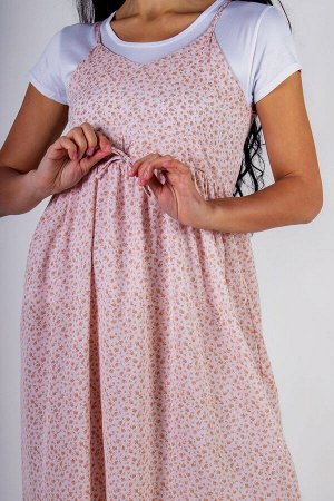 Комплект Сарафан с кокеткой+Футболка, арт. 8686