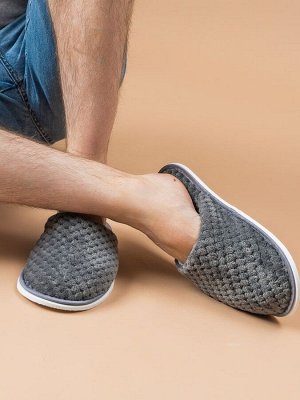 Тапочки Варианты расцветки: капучино, коричневый, серый, темно-синий, ярко-синий, светло-синий, серо-коричневый, соты/серый, леопард/темный, звезды/синий, батик/синий, соты/тауп/коричневый, умка, мыши