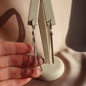 Серебряные серьги