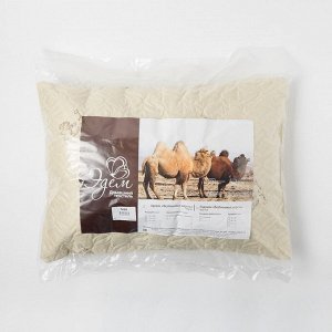 Подушка Верблюжья шерсть 50х70 см, полиэфирное волокно, пэ 100%