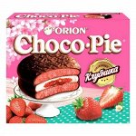 Печенье &quot;ORION ChocoPie&quot; Клубника, 360г