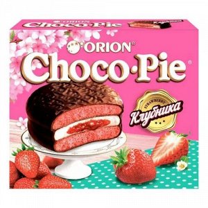 Печенье "ORION ChocoPie" Клубника, 360г