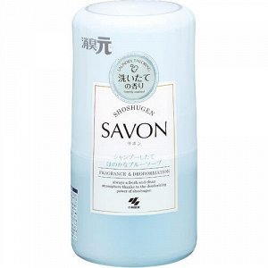 Жидкий дезодорант "Shoshugen Savon" с ароматом свежести (голубое мыло) 400 мл / 16