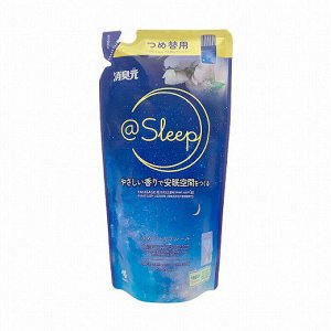 Жидкий дезодорант "Shoshugen @Sleep" для спальни с ароматом свежих цветов (сменная упаковка) 400 мл / 12
