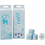Бумага туалетная POPO Blue, 10 рул. 1*10